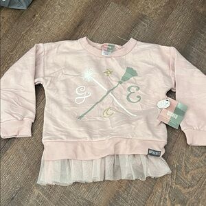 Pink toddler “wicked” Sweatshirt